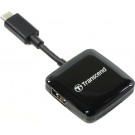 Картридер Transcend USB Type-C - USB Type-A TS-RDC2K